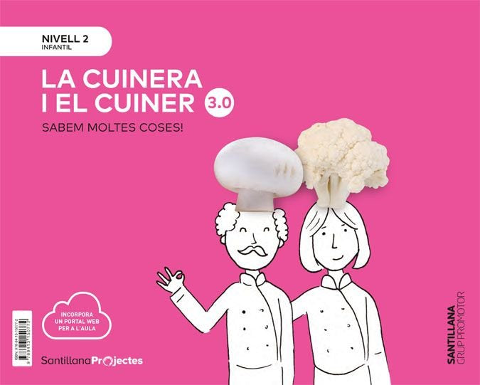 CUANTO SABEMOS 3,0 2 COCINEROS 4AÑOS CATALAN 19 | AA,VV | 9788413150772 (Grup Promotor Santillana) Imagen principal del producto