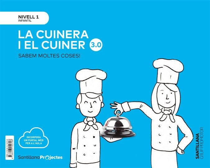 CUANTO SABEMOS 3,0 1 COCINEROS 3AÑOS CATALAN 19 | Varios Autores | 9788413150796 (Grup Promotor Santillana) Imagen principal del producto