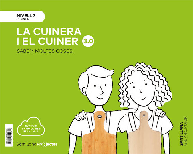 CUANTO SABEMOS 3,0 3 COCINEROS 5AÑOS CATALAN 19 | AA,VV | 9788413150833 (Grup Promotor Santillana) Imagen principal del producto