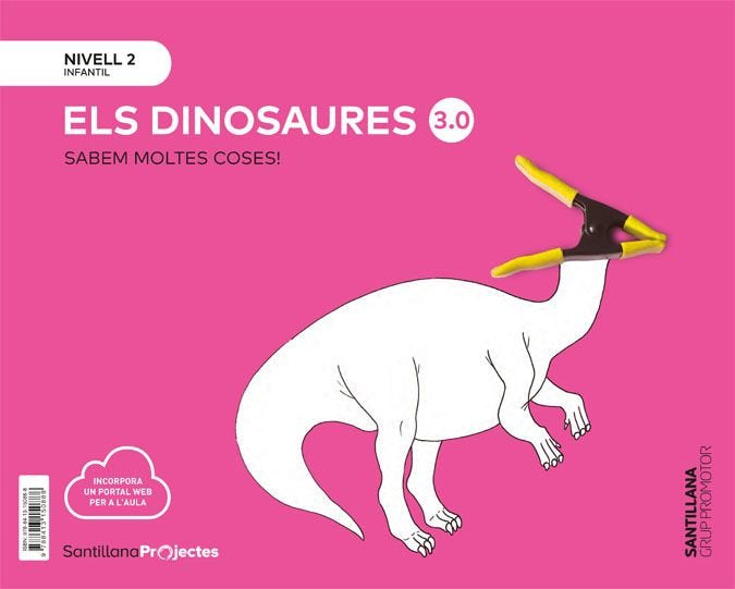 CUANTO SABEMOS 3,0 2 DINOSAURIOS 4AÑOS CATALAN 19 | AA,VV | 9788413150888 (Grup Promotor Santillana) Imagen principal del producto