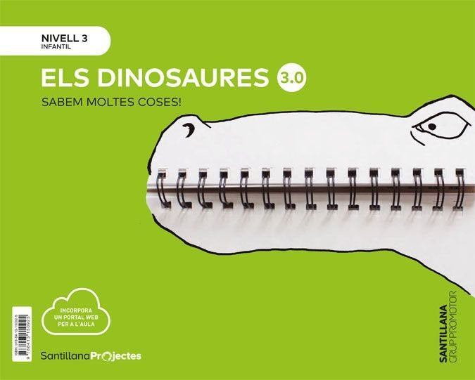 CUANTO SABEMOS 3,0 3 DINOSAURIOS 5AÑOS CATALAN 19 | AA,VV | 9788413150925 (Grup Promotor Santillana) Imagen principal del producto