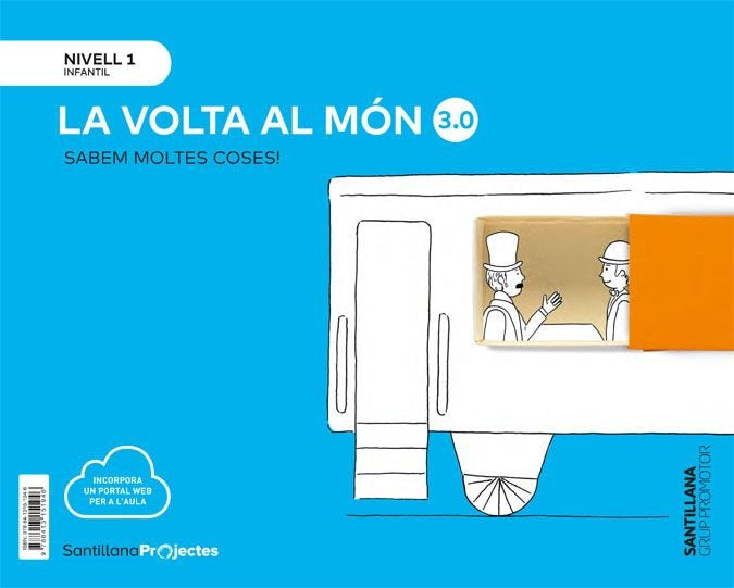 SABEM MOLTES COSES 3,0 1 VOLTA AL MON 3AÑOS 20 | Varios Autores | 9788413151946 (Grup Promotor Santillana)