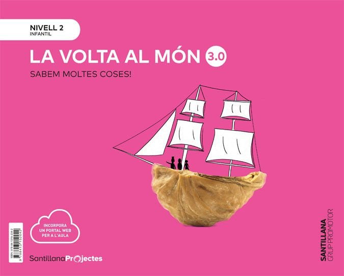 SABEM MOLTES COSES 3,0 2 VOLTA AL MON 4AÑOS 20 | AA,VV | 9788413152042 (Grup Promotor Santillana) Imagen principal del producto