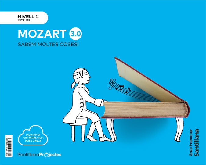 SABEM MOLTES COSES 3,0 1 3ANYS MOZART 21 | Varios Autores | 9788413155623 (Grup Promotor Santillana)