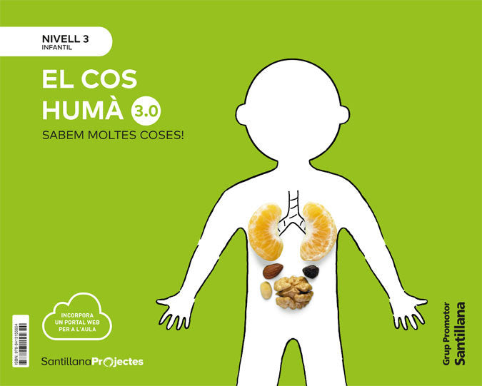 SABEM MOLTES COSES 3,0 3 5ANYS EL COS HUMA 21 | AA,VV | 9788413155654 (Grup Promotor Santillana)