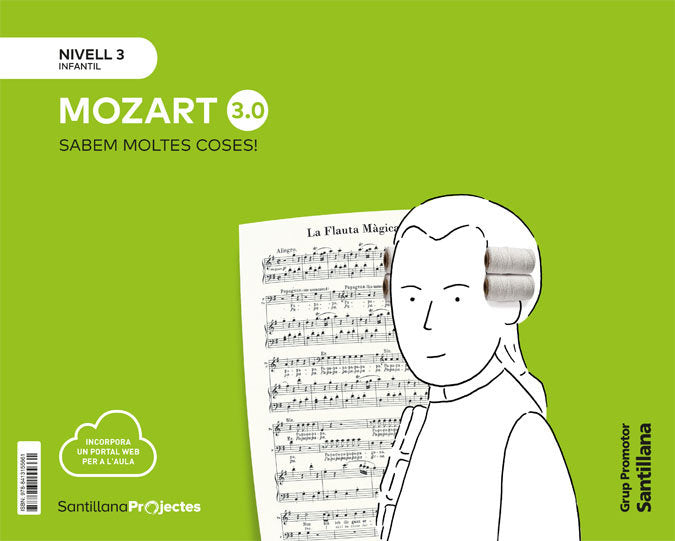 SABEM MOLTES COSES 3,0 3 5ANYS MOZART 21 | AA,VV | 9788413155661 (Grup Promotor Santillana) Imagen principal del producto