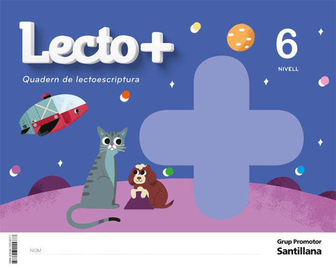 LECTO+ LECTOESTRITURA 6 5ANYS 21 | AA,VV | 9788413155777 (Grup Promotor Santillana) Imagen principal del producto