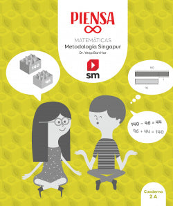 Piensa [infinito]. Metodología Singapur. 2 Primaria (Sm) - 9788413187891