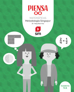 Piensa [infinito]. Metodología Singapur. 4 Primaria (Sm) - 9788413187914
