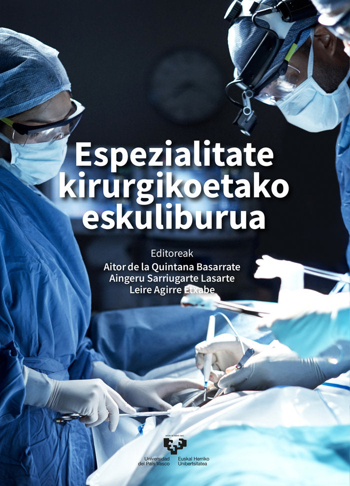 ESPEZIALITATE KIRURGIKOETAKO ESKULIBURUA - 9788413194417 Imagen principal del producto