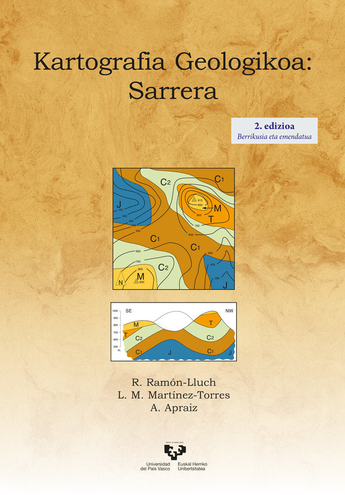 KARTOGRAFIA GEOLOGIKOA SARRERA 2 EDIZIOA - 9788413194592 Imagen principal del producto