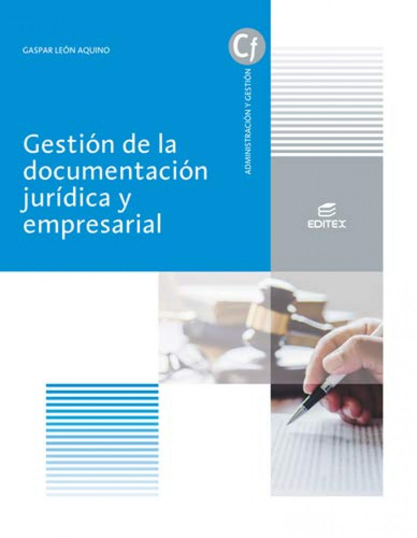 ✅ GESTIÓN DE LA DOCUMENTACIÓN JURÍDICA Y EMPRESARIAL - 9788413212241 Imagen principal del producto