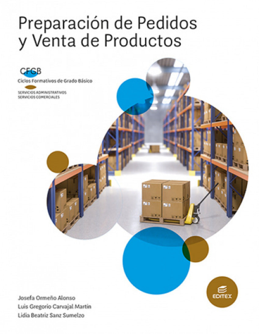 ✅ PREPARACIÓN DE PEDIDOS Y VENTA DE PRODUCTOS (F.BÁSICA) 2002 - DESCONOCIDO - EDITEX - 9788413218595 Imagen principal del producto