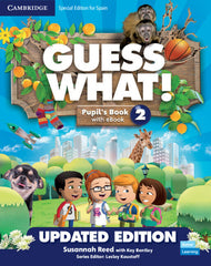 GUESS WHAT 2º de Primaria ST SPAIN UPDATED 22 | AA,VV, | 9788413220086 (Cambridge)
