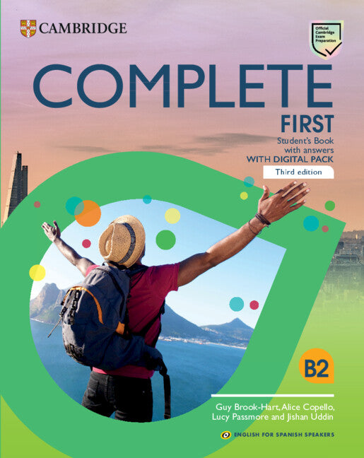 Complete First Students Book with answers English for Spanish Speakers. Aa. Vv. (Cambridge University Press) 9788413220833 Imagen principal del producto