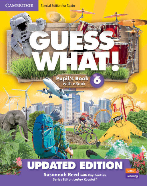 Guess What! Level 6 Pupil's Book with Enhanced eBook Special Edition for Spain Updated | Varios autores | 9788413221014 (Cambridge) Imagen principal del producto