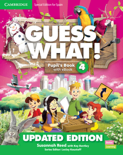 Guess What! Level 4 Pupil's Book with Enhanced eBook Special Edition for Spain Updated | Varios autores | 9788413221199 (Cambridge) Imagen principal del producto