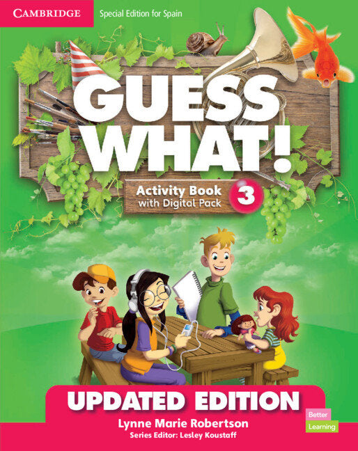 Guess What! Level 3 Activity Book with Digital Pack and Home Booklet Special Edition for Spain Updated | Varios autores | 9788413221212 (Cambridge) Imagen principal del producto