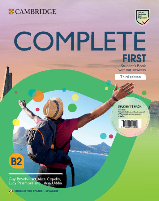 Complete First Students Pack (Students Book without answers and Workbook without answers) English for Spanish Speakers. Aa. Vv. (Cambridge University Press) 9788413224510 Imagen principal del producto
