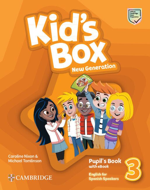 Kid's Box New Generation English for Spanish Speakers Level 3 Pupil's Book with eBook | Varios autores | 9788413224657 (Cambridge) Imagen principal del producto