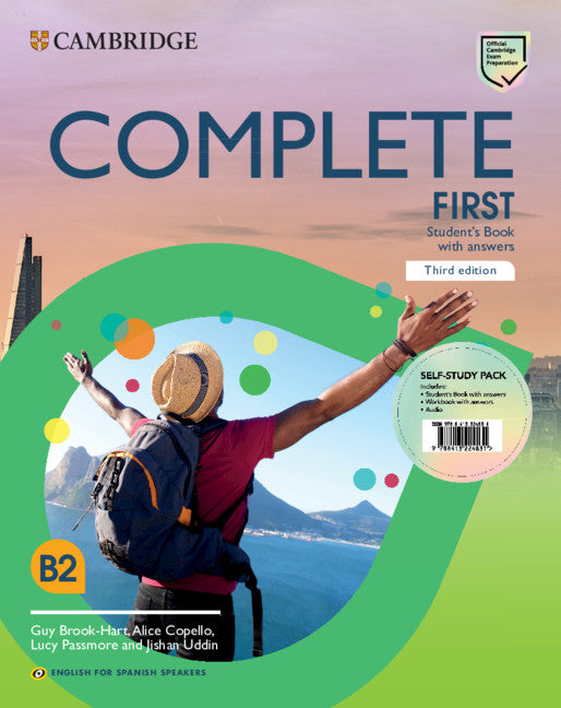 Complete First Self-study pack (Students Book with answers and Workbook with answers and Class Audio) English for Spanish Speakers. Aa. Vv. (Cambridge University Press) 9788413224831 Imagen principal del producto