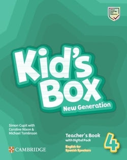 Kids Box New Genert 4 Prof+dig | CAMBRIDGE | 9788413224992