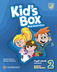 Kid's Box New Generation English for Spanish Speakers Level 2 Pupil's Book with eBook | Varios autores | 9788413225067 (Cambridge)