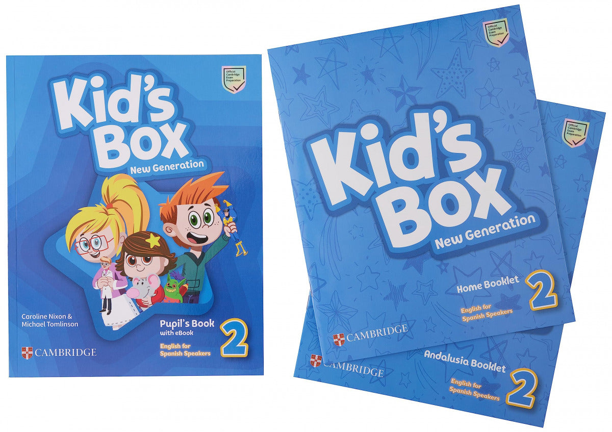 KID'S BOX NEW GENERATION 2º de Primaria ST ANDALUCIA 23 | AA,VV | 9788413225159 (Cambridge) Imagen principal del producto