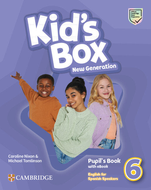 Kid's Box New Generation English for Spanish Speakers Level 6 Pupil's Book with eBook | Varios autores | 9788413225296 (Cambridge) Imagen principal del producto