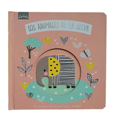 LOS CHIQUITINES LOS ANIMALES DE LA SELVA | Nan | 9788413347974 (Panini infantil)