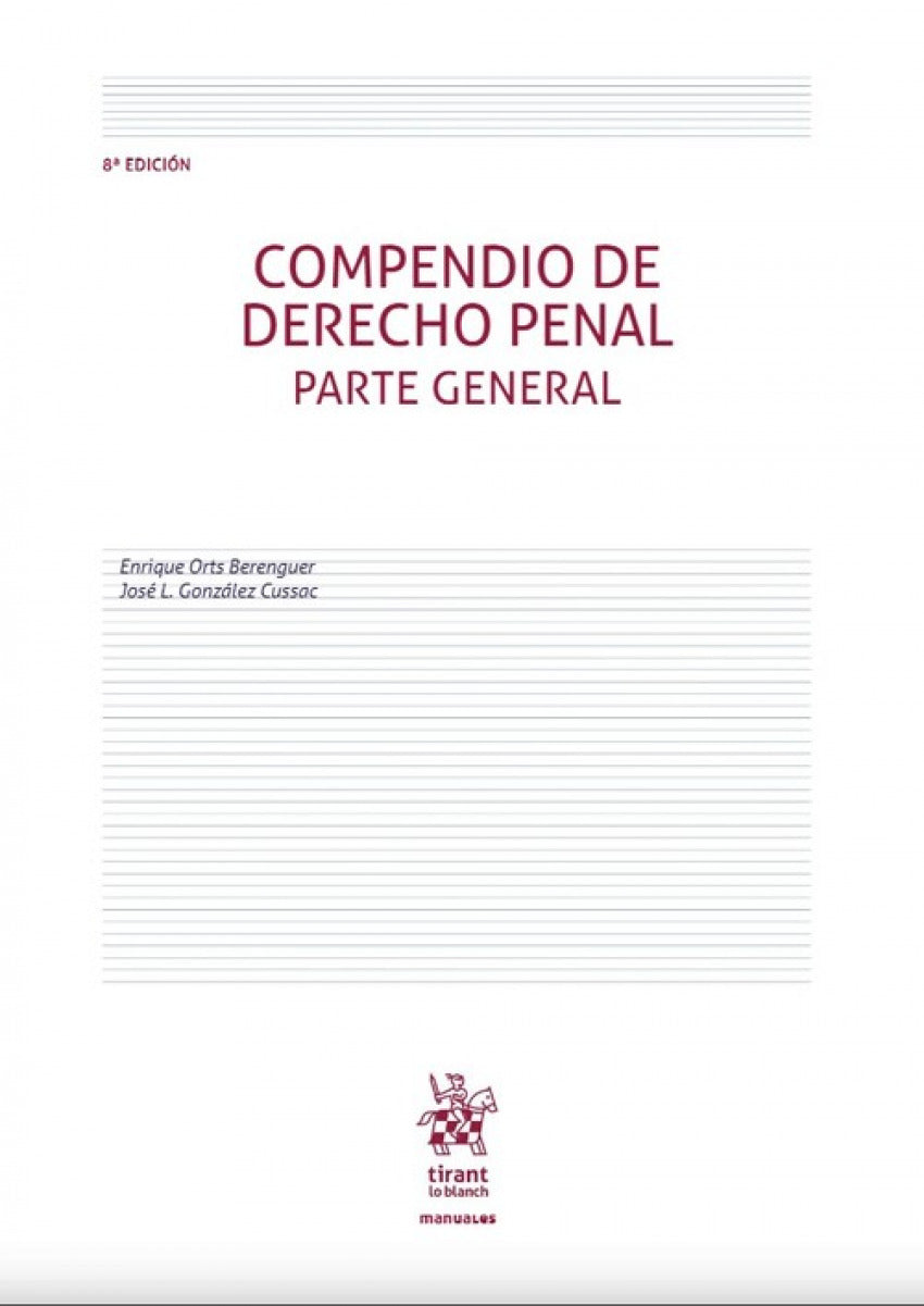 Compendio de Derecho Penal Parte General