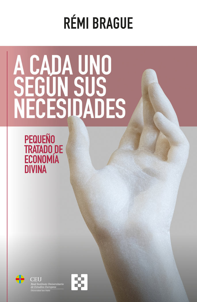 A CADA UNO SEGUN SUS NECESIDADES - 9788413392080 Imagen principal del producto