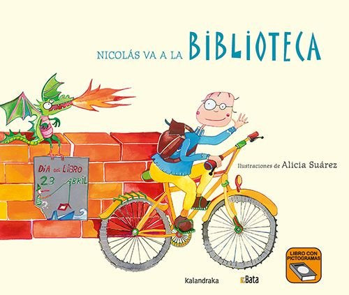 NICOLAS VA A LA BIBLIOTECA | ASOCIACION BATA | KALANDRAKA | 9788413433370 Imagen principal del producto