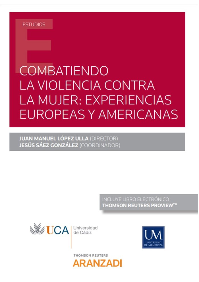 COMBATIENDO LA VIOLENCIA CONTRA LA MUJER EXPERIENCIAS EUROP - 9788413451466 Imagen principal del producto