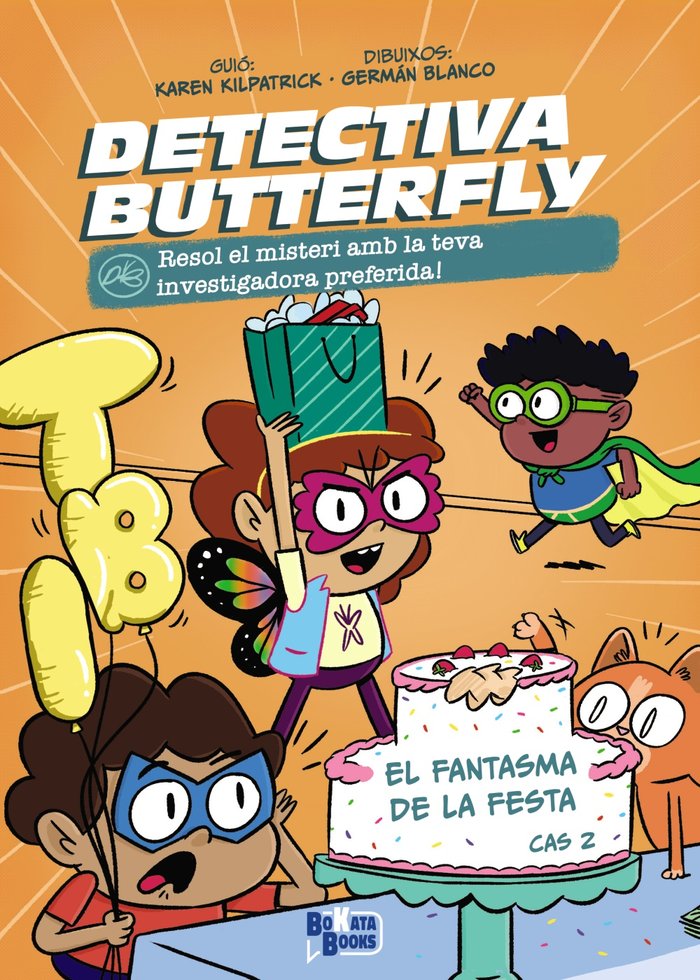 DETECTIU BUTTERFLY CAS 2 EL FANTASMA DE LA FESTA - 9788413494623 Imagen principal del producto