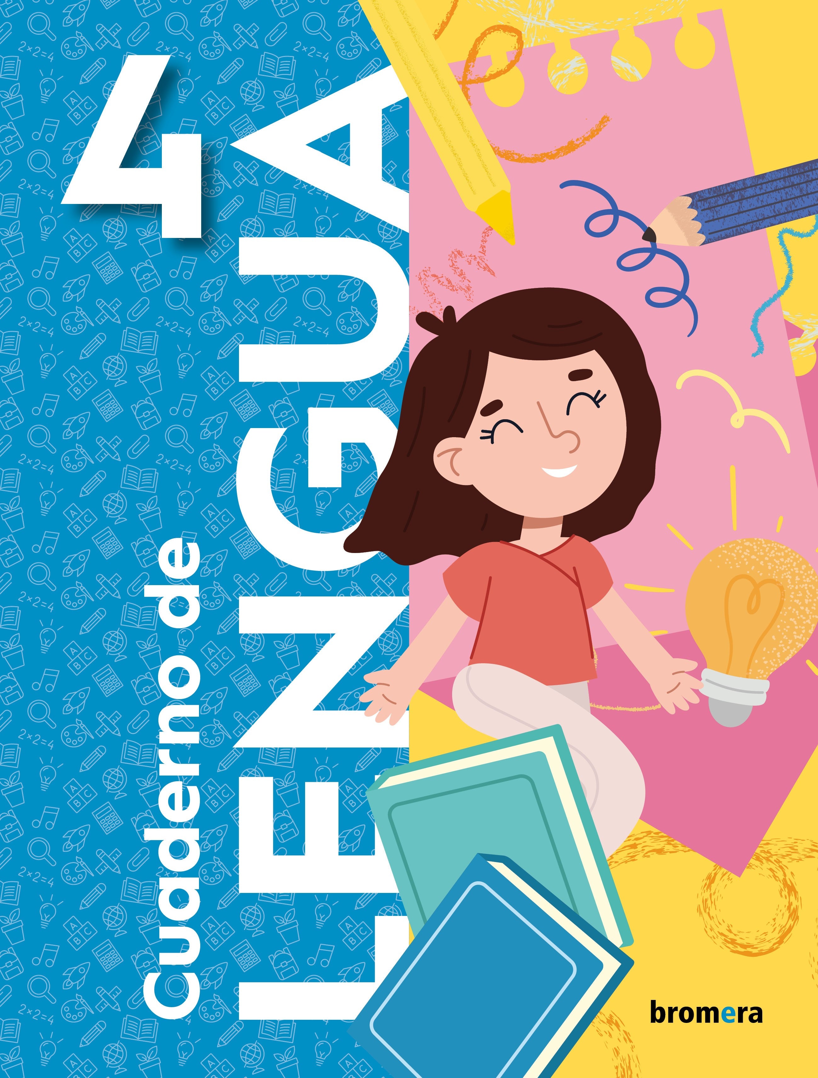 Cuaderno de lengua 4º EP. Aa. Vv. (Edicions Bromera, S.L.) 9788413584591