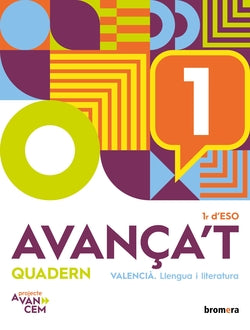 Avança't 1. Quadern de valencià 1r ESO. Aa. Vv. (Edicions Bromera, S.L.) 9788413586694 Imagen secundaria del producto
