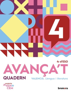 Avança't 4. Quadern de valencià 4t ESO. Aa. Vv. (Edicions Bromera, S.L.) 9788413586724 Imagen secundaria del producto