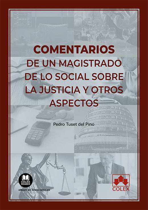 COMENTARIOS DE UN MAGISTRADO DE LO SOCIAL - 9788413598024 Imagen principal del producto
