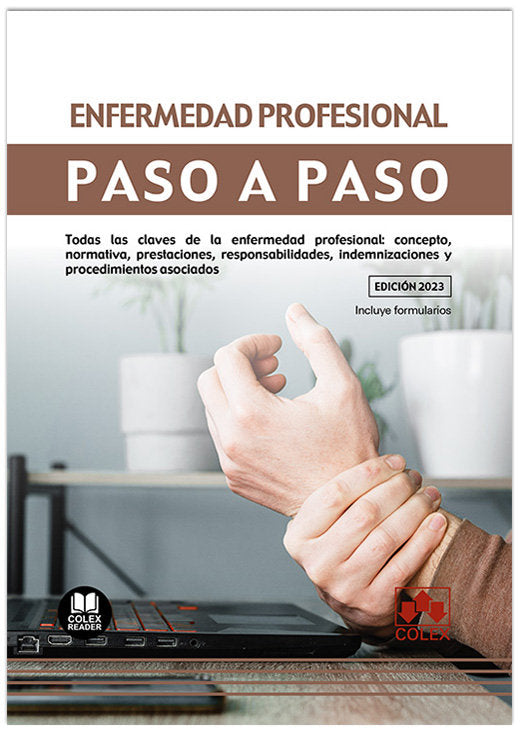 ENFERMEDAD PROFESIONAL PASO A PASO - 9788413598338 Imagen principal del producto