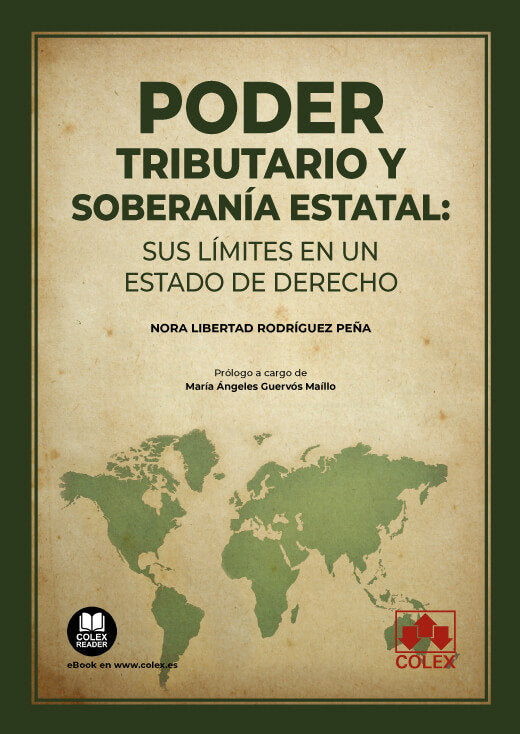 PODER TRIBUTARIO Y SOBERANIA ESTATAL SUS LIMITES EN ESTADO - 9788413599465 Imagen principal del producto