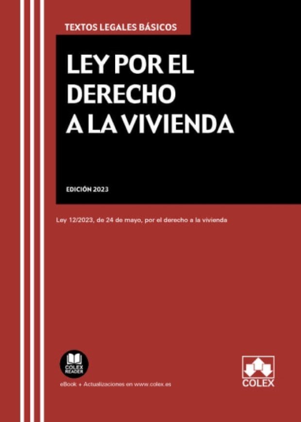 LEY POR EL DERECHO A LA VIVIENDA - 9788413599687