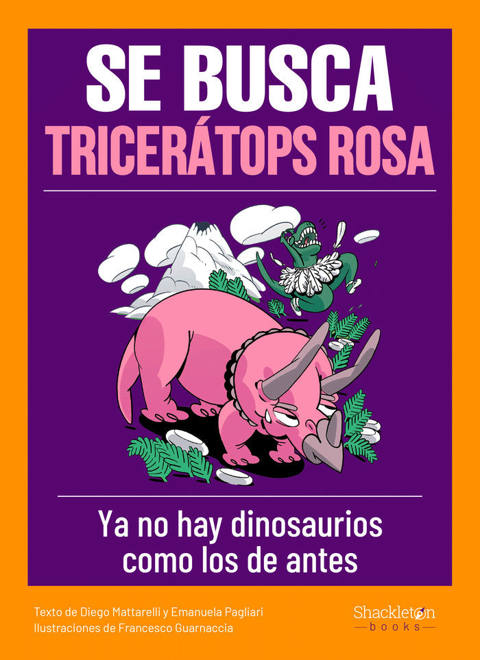 SE BUSCA TRICERATOPS ROSA - 9788413610818 Imagen principal del producto