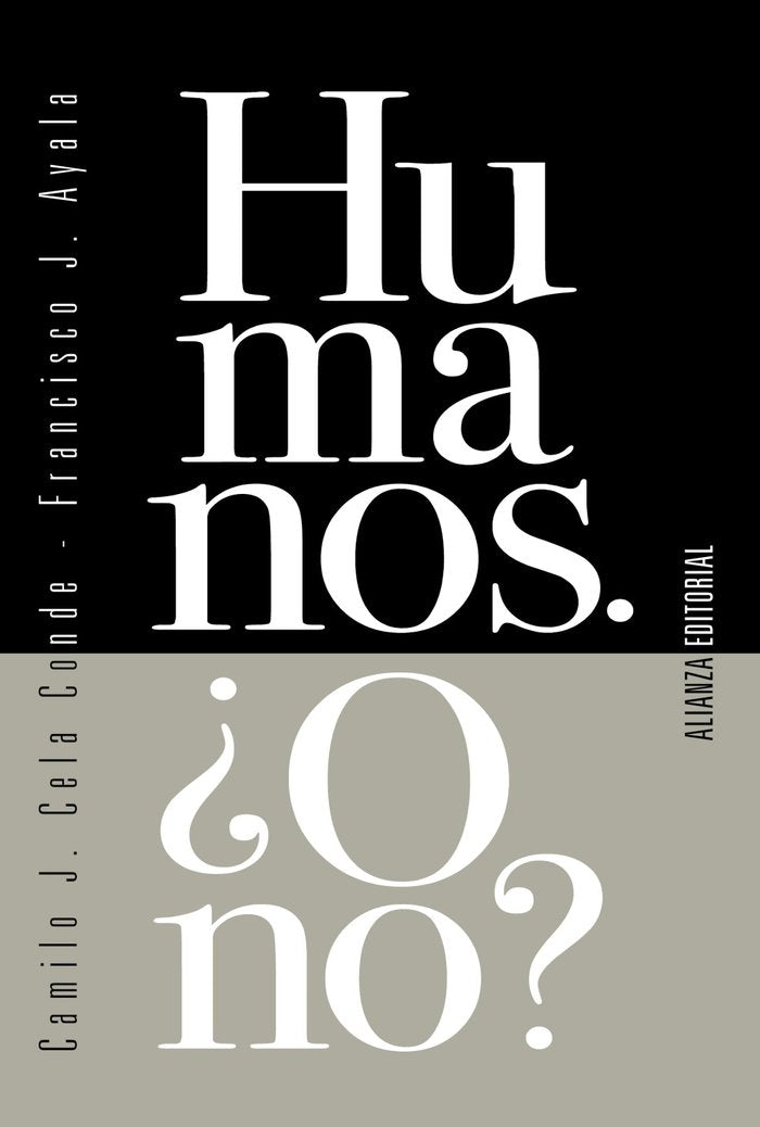 HUMANOS O NO - 9788413620985 Imagen principal del producto