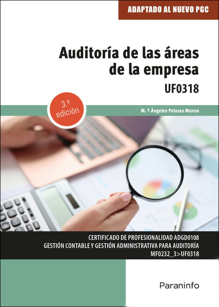 AUDITORIA DE LAS AREAS DE EMPRESA - 9788413661414 Imagen principal del producto