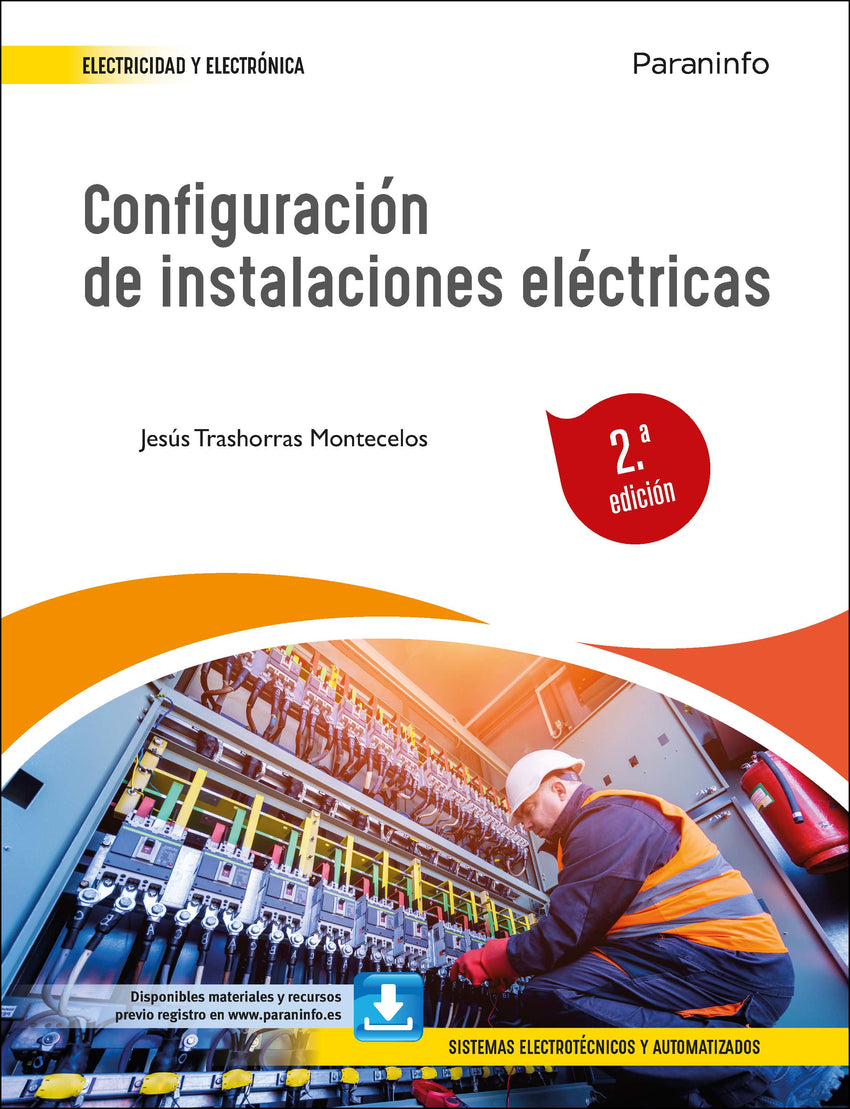 ✅ CONFIGURACIÓN DE INSTALACIONES ELÉCTRICAS 2.ª EDICIÓN 2022 - 9788413661537 Imagen principal del producto