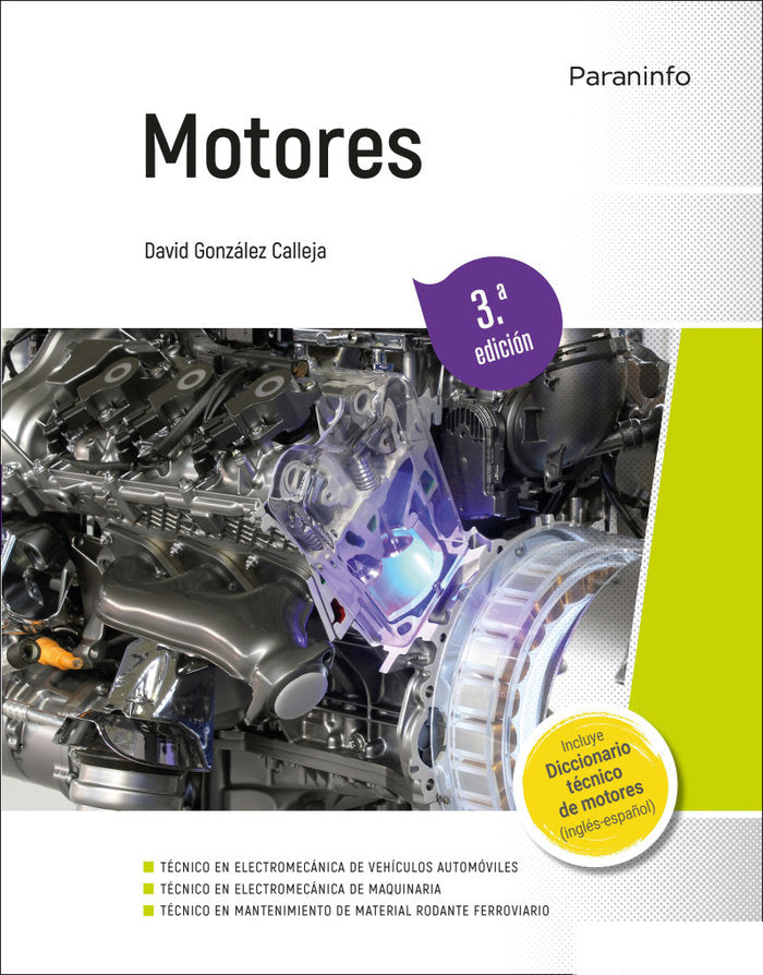 MOTORES 3ª EDICION | GONZALEZ CALLEJA, DAVID | PARANINFO | 9788413661629