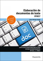 ✅ ELABORACIÓN DE DOCUMENTOS DE TEXTO - 9788413672564