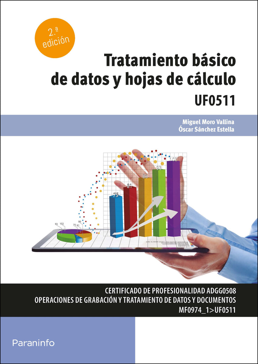 ✅ TRATAMIENTO BÁSICO DE DATOS Y HOJAS DE CÁLCULO - 9788413679402 Imagen principal del producto