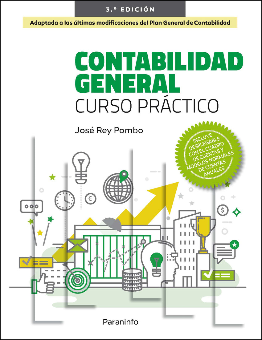 ✅ CONTABILIDAD GENERAL. CURSO PRÁCTICO 3.ª EDICIÓN 2022 - 9788413679419 Imagen principal del producto